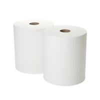 2Work Forecourt Roll 2-Ply 360mx280mm White (Pack of 2) 2W00132