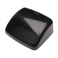 2Work Swing Bin Lid 10 Litre Plastic Black 2W02396