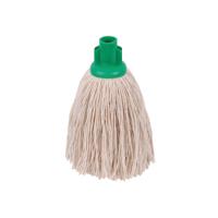 2Work Twine Rough Socket Mop 12oz Green (Pack of 10) 2W04288