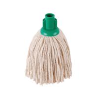 2Work PY Smooth Socket Mop 12oz Green (Pack of 10) 2W04298