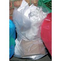 2Work Polythene Bags 90L 50 Per Roll Clear (Pack of 250) 2W06255