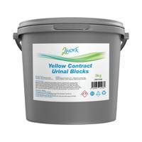 2Work Urinal Cubes 3 Kg Yellow (Pack of 150) 2W10168