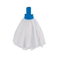 2Work Big White Mop Head Blue Pack of 10 2W10497