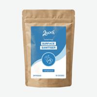 2Work Surface Sanitiser Refill Fragrance Free Pack of 10 2W10660