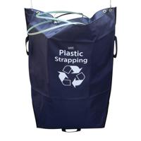 2Work Tidy Sack Plastic Strapping in Vinyl Blue 2W10741