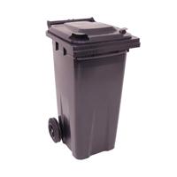 2Work Wheelie Bin 120 Litre Grey 2W10834