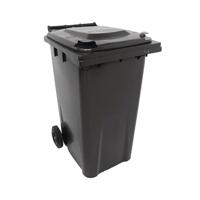 2Work Wheelie Bin 240 Litre Grey 2W10843