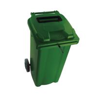 2Work Wheelie Bin Waste Slot Lid 240 Litre Green 2W10881