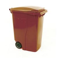 2Work Wheelie Bin 360 Litre Brown 2W10917