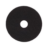 2Work Floor Pad Standard 17 Inch Black Pack of 5 2W13489