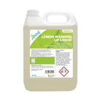 2Work Washing Up Liquid Lemon 5 Litre 2W76013