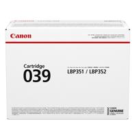 Canon 039 Toner Cartridge Black 0287C001
