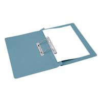 5 Star Office Transfer Spring File Mediumweight 285gsm Capacity 38mm Foolscap Blue (Pack of 50)