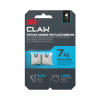 3M Claw Drywall Picture Hanger 7kg (Pack of 2) 7100269135