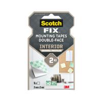 Scotch-Fix Double-Sided Interior Mounting Squares 25x25mm (Pack of 16) 7100263584