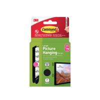 Command Picture Hanging Strips 4 Pairs Black Large (Pack of 8) 7100337186