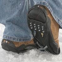 Snow Grips For Shoes Black Shoe Size 4.5-7 401297