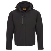 ORN Gannet EarthPro GRS Softshell Jacket Unisex Black XS 4100R.BK.XS