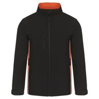 ORN Silverswift Softshell Jacket Unisex Black/Orange XL 4280.BKOR.XL