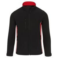 ORN Silverswift Softshell Jacket Unisex Black/Red XL 4280.BKRD.XL