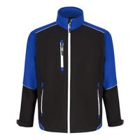 ORN Fireback Softshell Jacket Unisex Black/Royal Blue 5XL 4283.BKRY.5XL