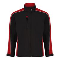 ORN Avocet Softshell Jacket Unisex Black/Red XS 4288.BKRD.XS