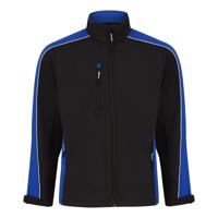 ORN Avocet Softshell Jacket Unisex Black/Royal Blue XS 4288.BKRY.XS