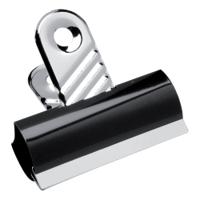 5 Star Office Grip Clips Metal Width 70mm Black (Pack of 10)