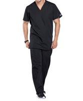 Cherokee Professional V-Neck Scrub Top: Comfortable Medical Workwear for Healthcare Professionals Bl