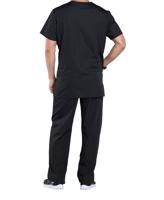 Cherokee Professional V-Neck Scrub Top: Comfortable Medical Workwear for Healthcare Professionals Bl
