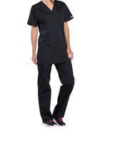 Cherokee Professional V-Neck Scrub Top: Comfortable Medical Workwear for Healthcare Professionals Bl