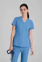Barco One Pulse Scrub Top: Sustainable, Comfortable Medical Workwear for Healthcare Professionals Ce
