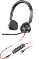 Poly Blackwire 3325 Stereo 3.5mm + USB-C/A Headset 8X221AA