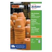 Avery Ultra Resistant Labels 38x21mm (Pack of 1300) B7651-20