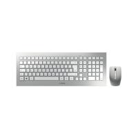 Cherry DW 8000 Ultra Flat Wireless Keyboard/Mouse Set Silver JD-0310GB