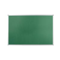 Q-Connect Aluminium Frame Felt Noticeboard with Fixing Kit 1800x1200mm Green 54034205