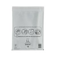 Mail Lite Bubble Lined Postal Bag Size LL 230x330mm White (Pack of 50) MAIL LITE LL