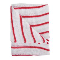 Hygiene Dish Cloths 406x304mm/16x12 Inch Red/White Pack of 10 100755R