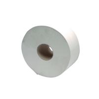 2Work Jumbo Toilet Roll 2-Ply 60mm Core (Pack of 6) JKF03810