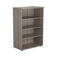 Jemini Wooden Bookcase 800x450x1600mm Grey Oak KF810513