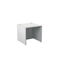 Jemini Reception Modular Straight Unit 800x800x740mm White KF71550