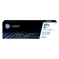 HP 201A Original LaserJet Toner Cartridge Cyan CF401A