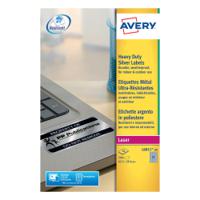 Avery Laser Label H/Duty 27 Per Sheet Silver (Pack of 540) L6011-20