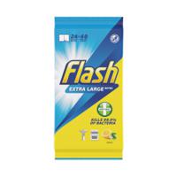 Flash Anti-Bacterial Wipes XL Lemon 24 sheets (8 Pack) C002500