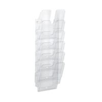 Durable Flexiplus Literature Holder A4 6 Compartments Clear 1700008401