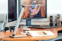 Unilux Terra Desk Lamp Led 5 Watt Silver 400087000