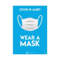 Avery Wear A Mask Poster A4 (2 Pack) COVWMA4