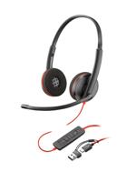 Poly Blackwire C3210 Monaural UC USB-C/A Headset Bulk 8X2J8A6