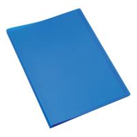 5 Star Office Display Book Soft Cover Lightweight Polypropylene 20 Pockets A4 Blue