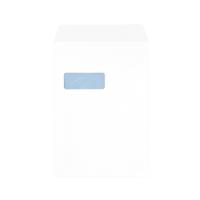 5 Star Office Envelopes Pocket Peel/Seal Window 100gsm C4 324x229mm White (Pack of 250)